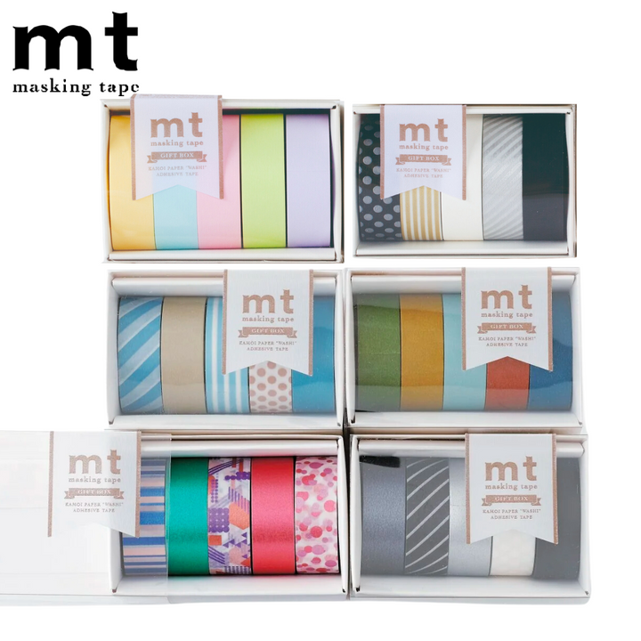 MT Tape Giftbox 5 In 1 - Monotone 2 — pattern detail
