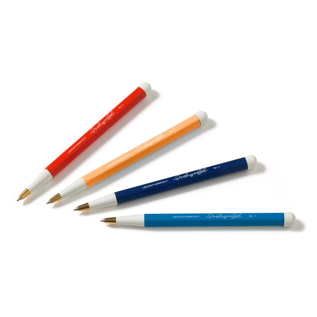 Leuchtturm1917 Recombine Drehgriffel Nr. 1 Ballpoint Pen - Apricot — with packaging