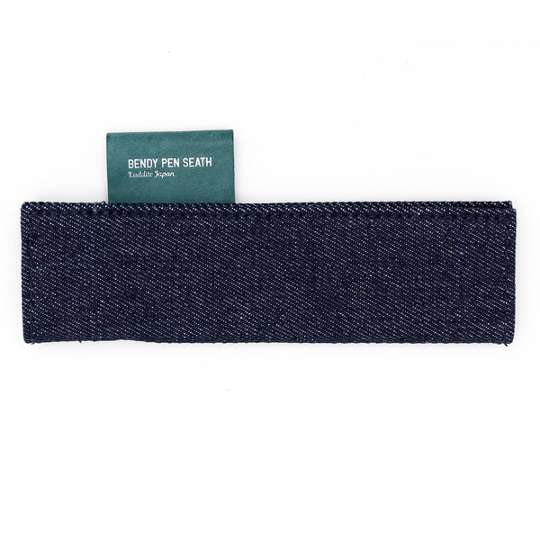 Luddite Denim×MAYA Bendy Pen Sheath 2+1 - Denim — capped