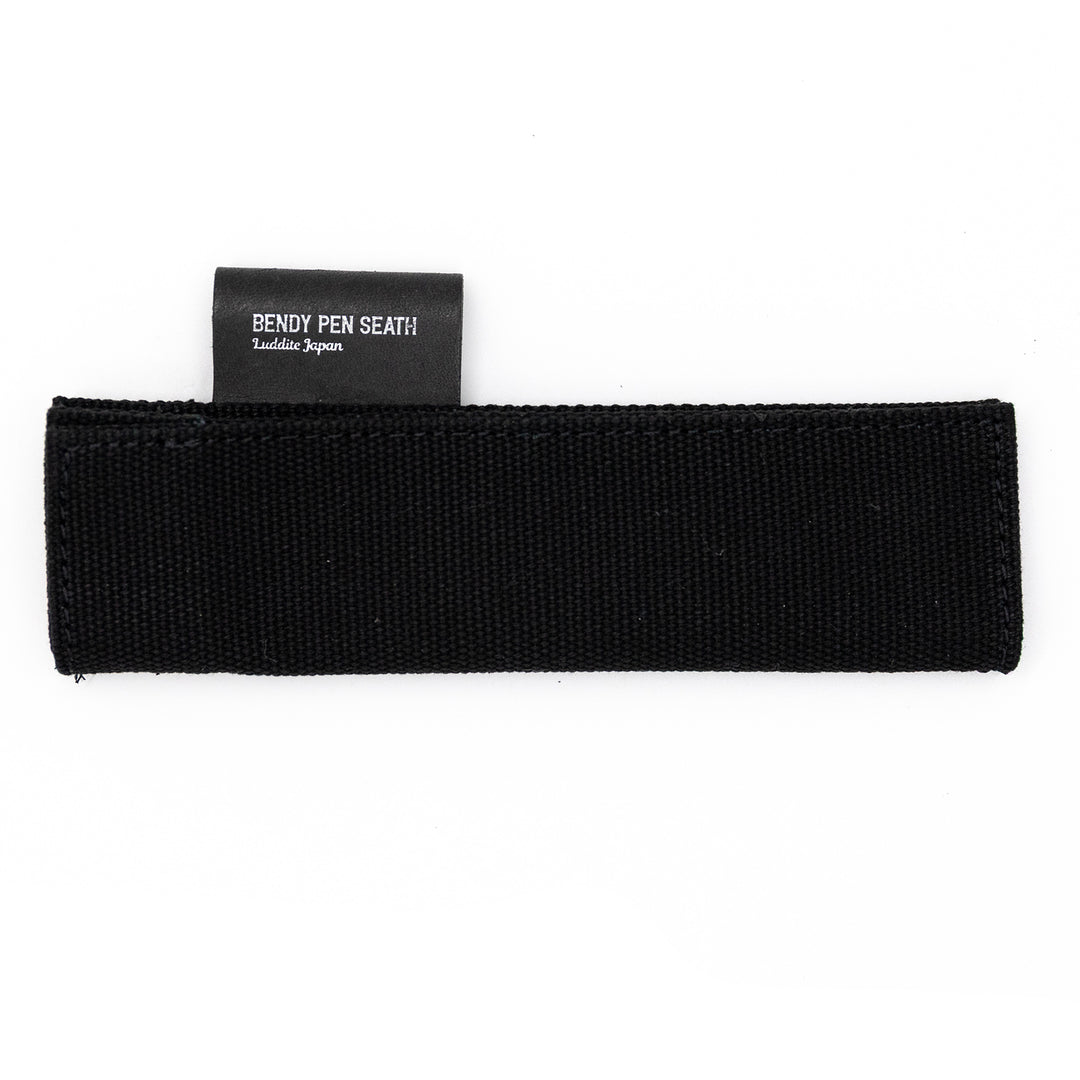 Luddite Canvas×MAYA Bendy Pen Sheath 2+1 - Black — capped