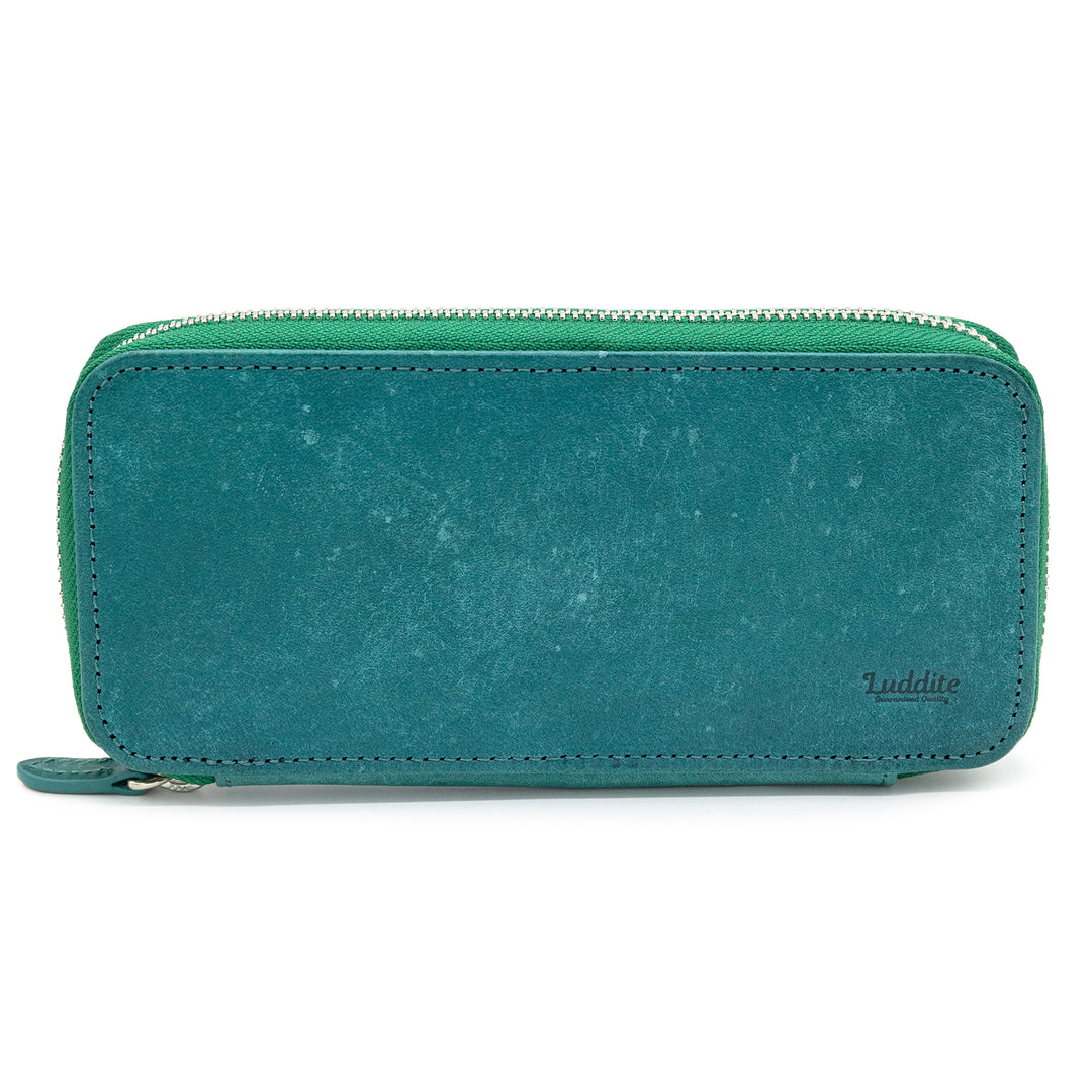 Luddite MAYA Roundzip Pencase Essential - Teal — capped