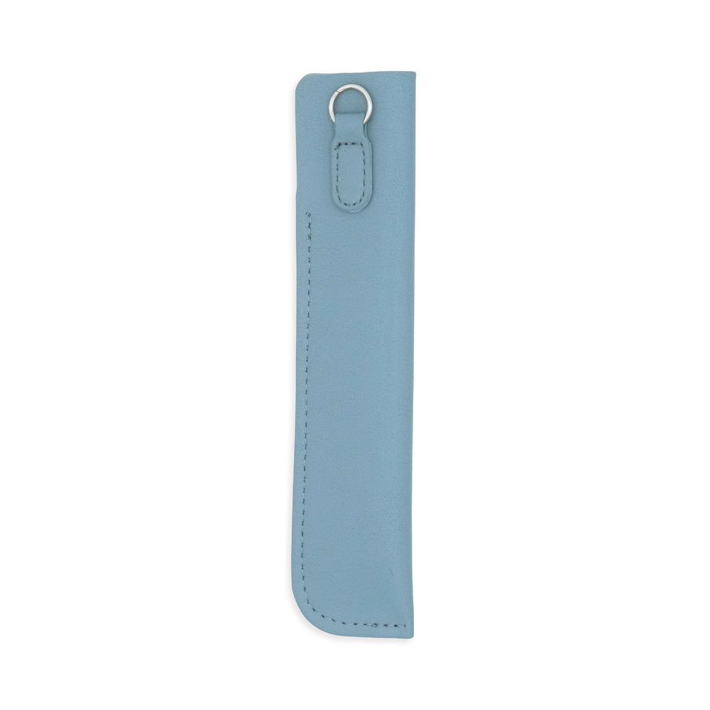 Luddite Superior Standard PU Leather Pen Holder - Blue Gray — lead extended