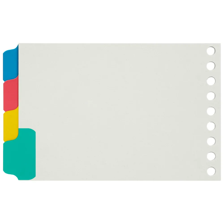 Maruman B7 Laminated Tab Blank 4 index — detail view