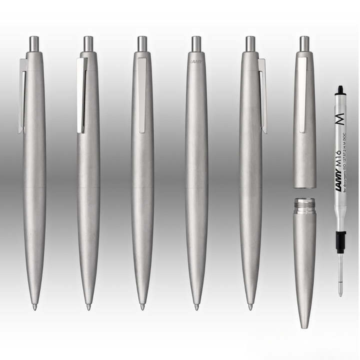 Lamy 2000 Ballpoint Pen Metal — Lamy ballpoint pen — reliable smooth-writing everyday pen, at Cityluxe Singapore