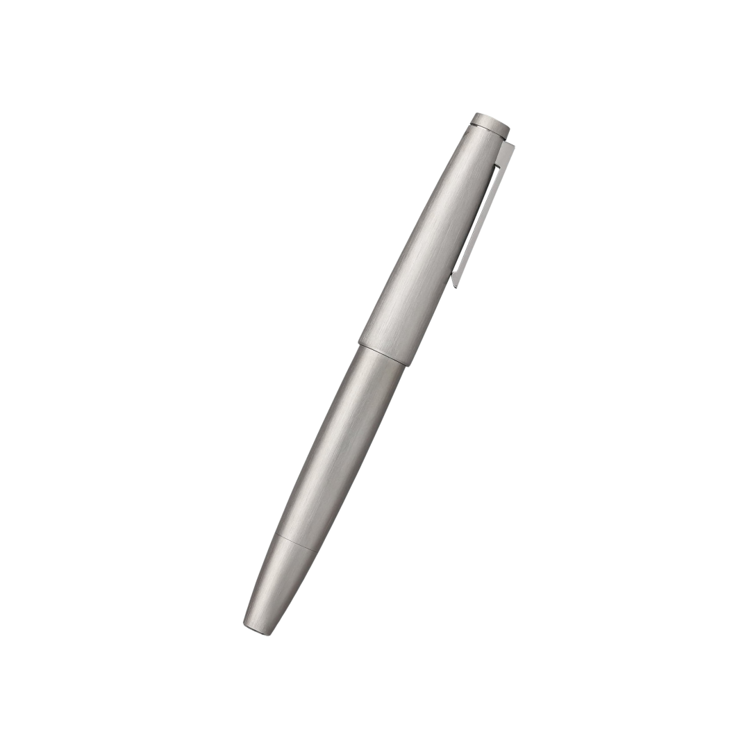 Lamy 2000 Fountain Pen Metal — barrel detail
