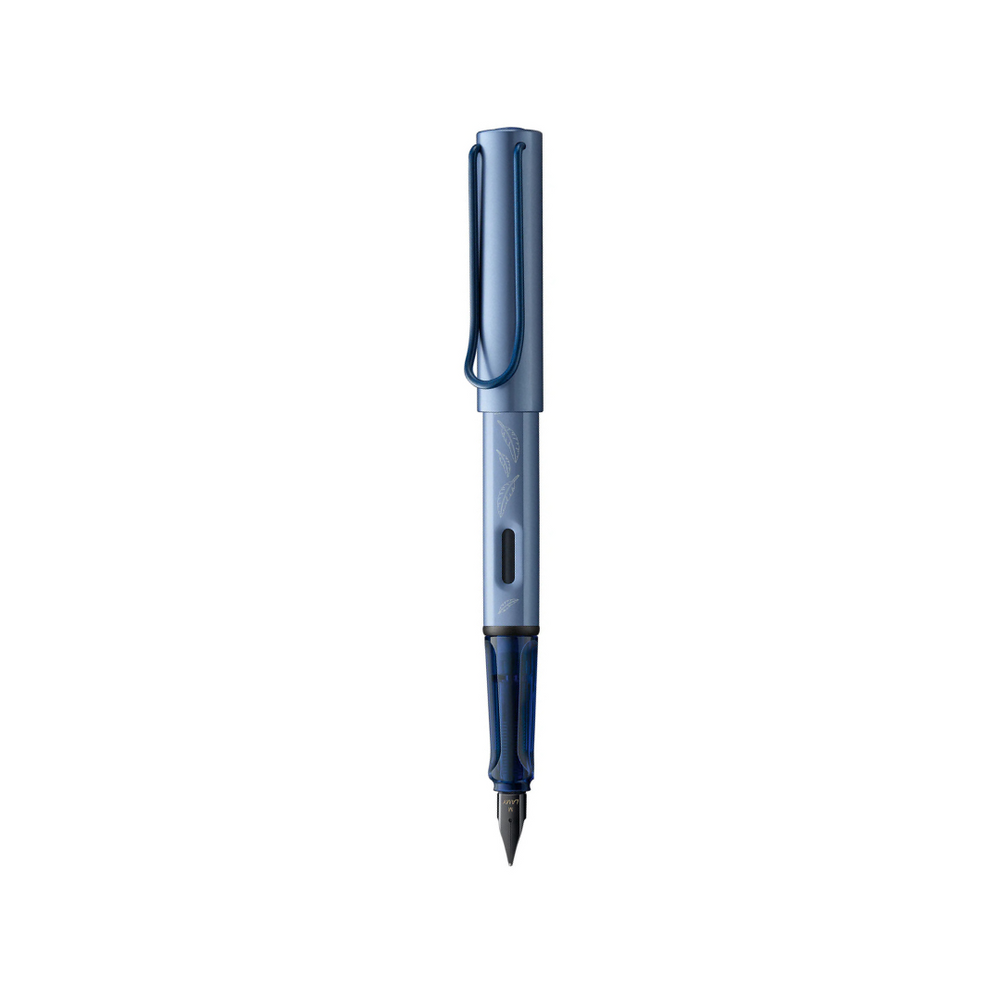 Lamy AL-Star Fountain Pen - Ravenclaw (Harry Potter Special Edition) — uncapped with cap posted