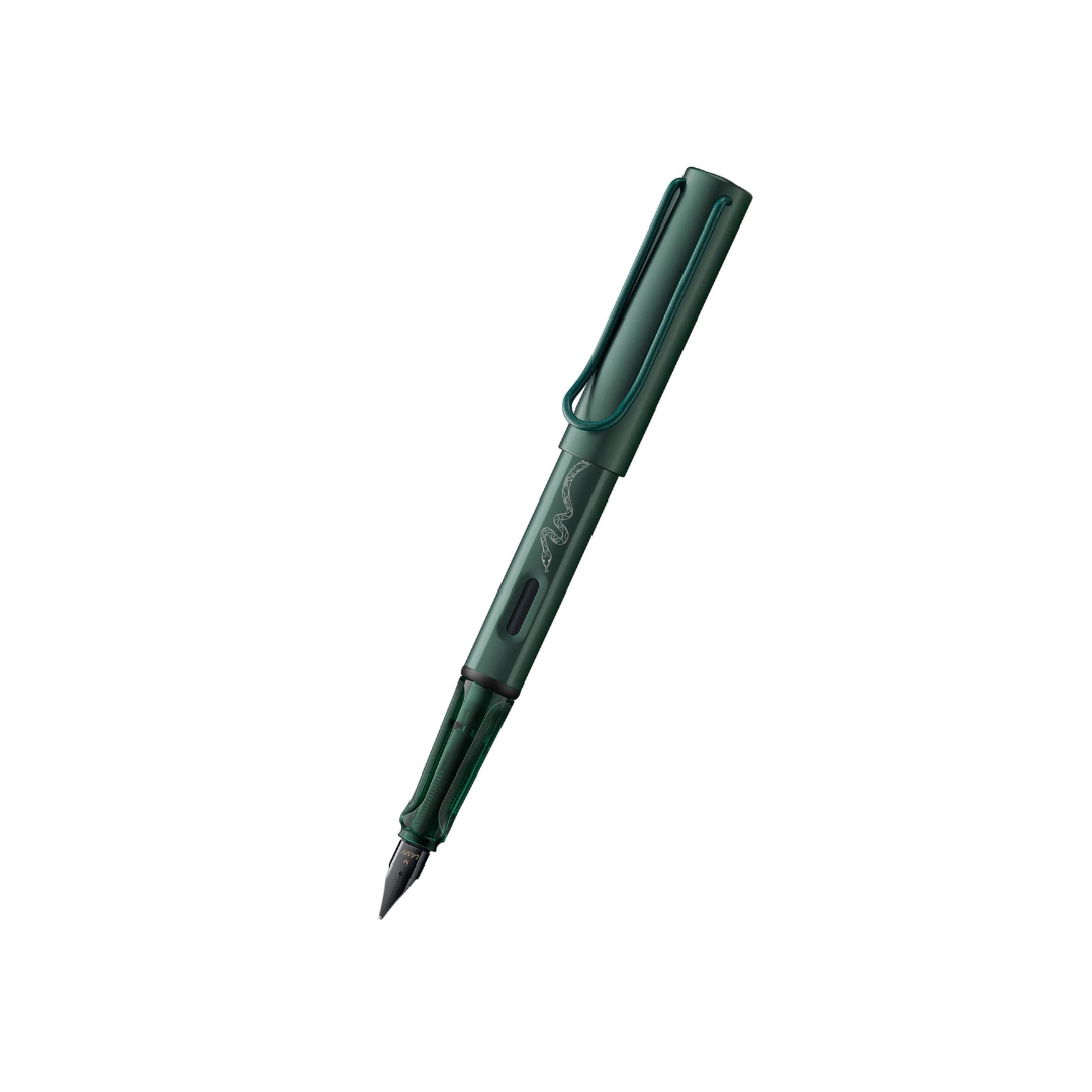 Lamy AL-Star Fountain Pen in Slytherin (Harry Potter Special Edition) — Lamy fountain pen — precision nib writing instrument, at Cityluxe Singapore stationery store
