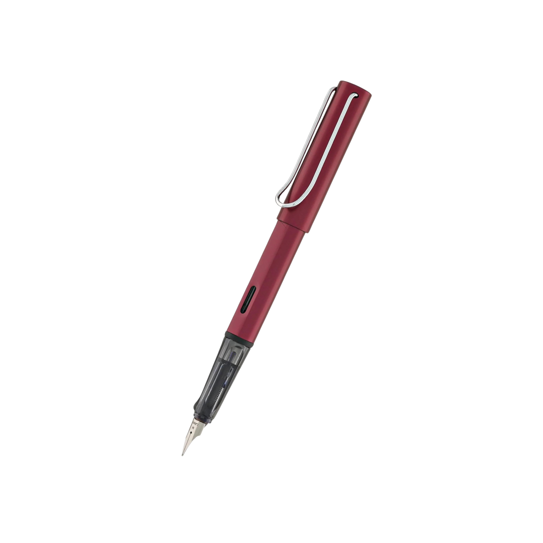 Lamy AL-Star Fountain Pen Black Purple — capped