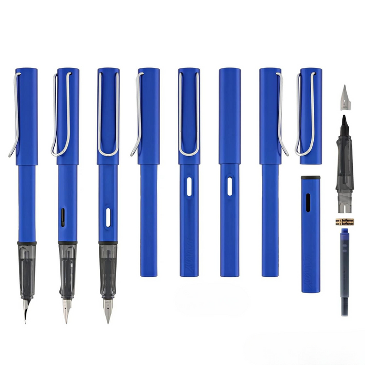 Lamy AL-Star Fountain Pen Ocean Blue — Lamy fountain pen — precision nib writing instrument, at Cityluxe Singapore stationery store