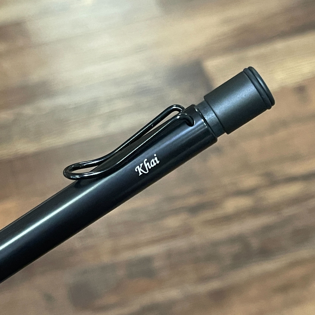 Lamy AL-Star Mechanical Pencil Black — Lamy mechanical pencil — precision drafting and writing pencil, at Cityluxe Singapore