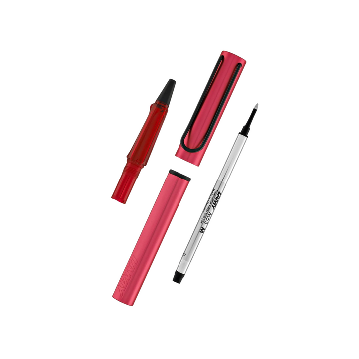 LAMY AL-Star Rollerball Pen in Fiery — Lamy rollerball pen — fluid gel ink writing instrument, at Cityluxe Singapore
