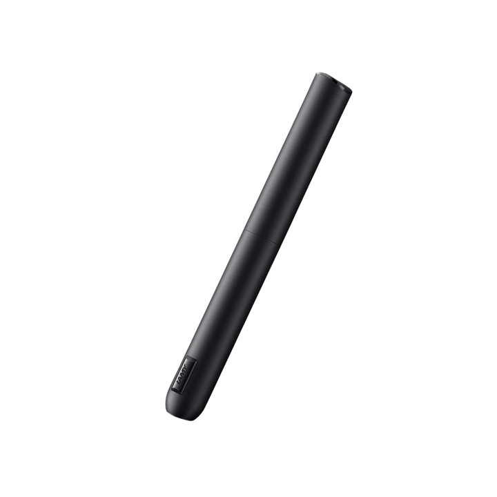 Lamy Dialog CC Fountain Pen - All Black [Pre-Order] — uncapped with cap posted