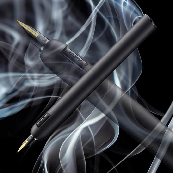 Lamy Dialog CC Fountain Pen - All Black [Pre-Order] — barrel detail