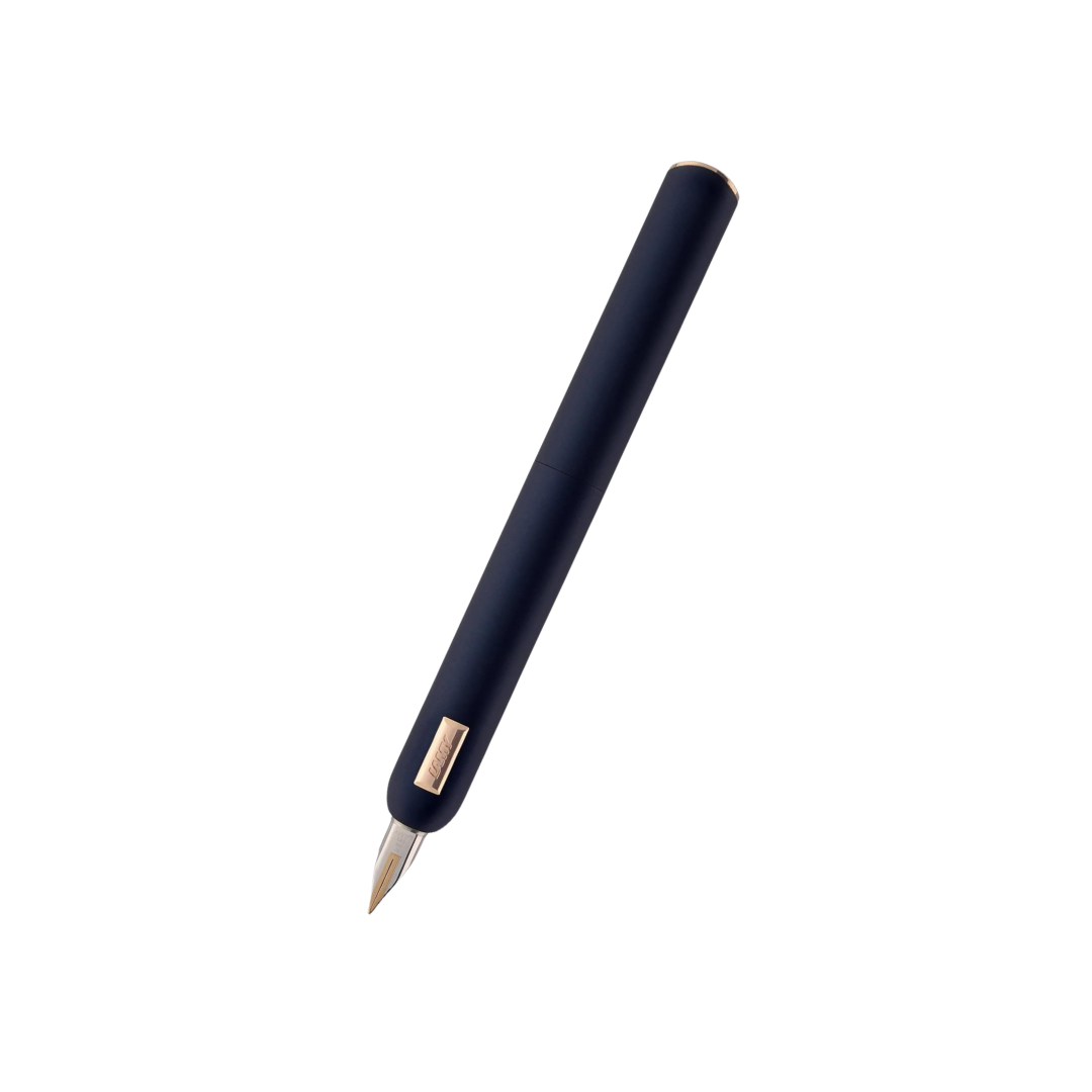 Lamy Dialog CC Fountain Pen Dark Blue — Lamy fountain pen — precision nib writing instrument, at Cityluxe Singapore stationery store