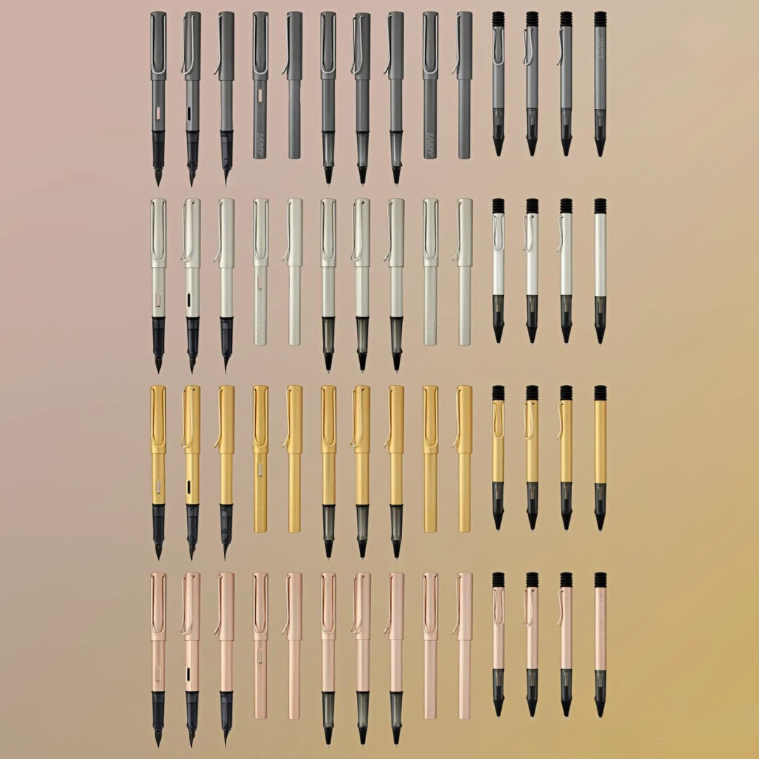 Lamy Lx Ballpoint Pen Palladium — Lamy ballpoint pen — reliable smooth-writing everyday pen, at Cityluxe Singapore