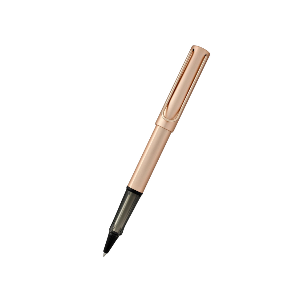 Lamy Lx Rollerball Pen Rose Gold — Lamy rollerball pen — fluid gel ink writing instrument, at Cityluxe Singapore