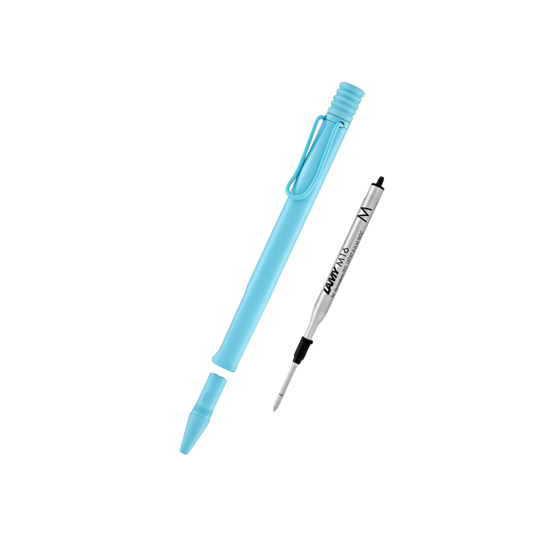 LAMY Safari Deelite Ballpoint Pen - Aqua Sky (Special Edition) — engraving example