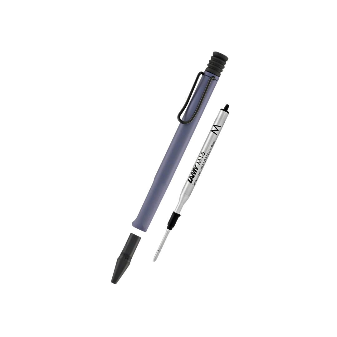 LAMY Safari Ballpoint Pen - Pink Cliff — flat lay
