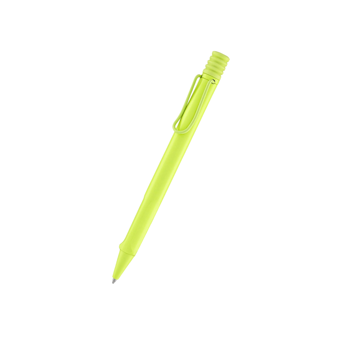 LAMY Safari Deelite Ballpoint Pen - Spring Green (Special Edition) — capped