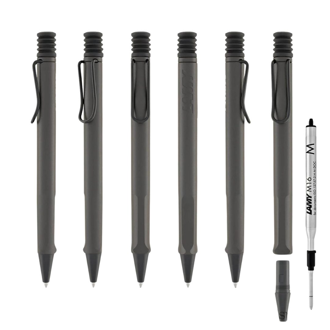 Lamy Safari Ballpoint Pen Umbra — Lamy ballpoint pen — reliable smooth-writing everyday pen, at Cityluxe Singapore