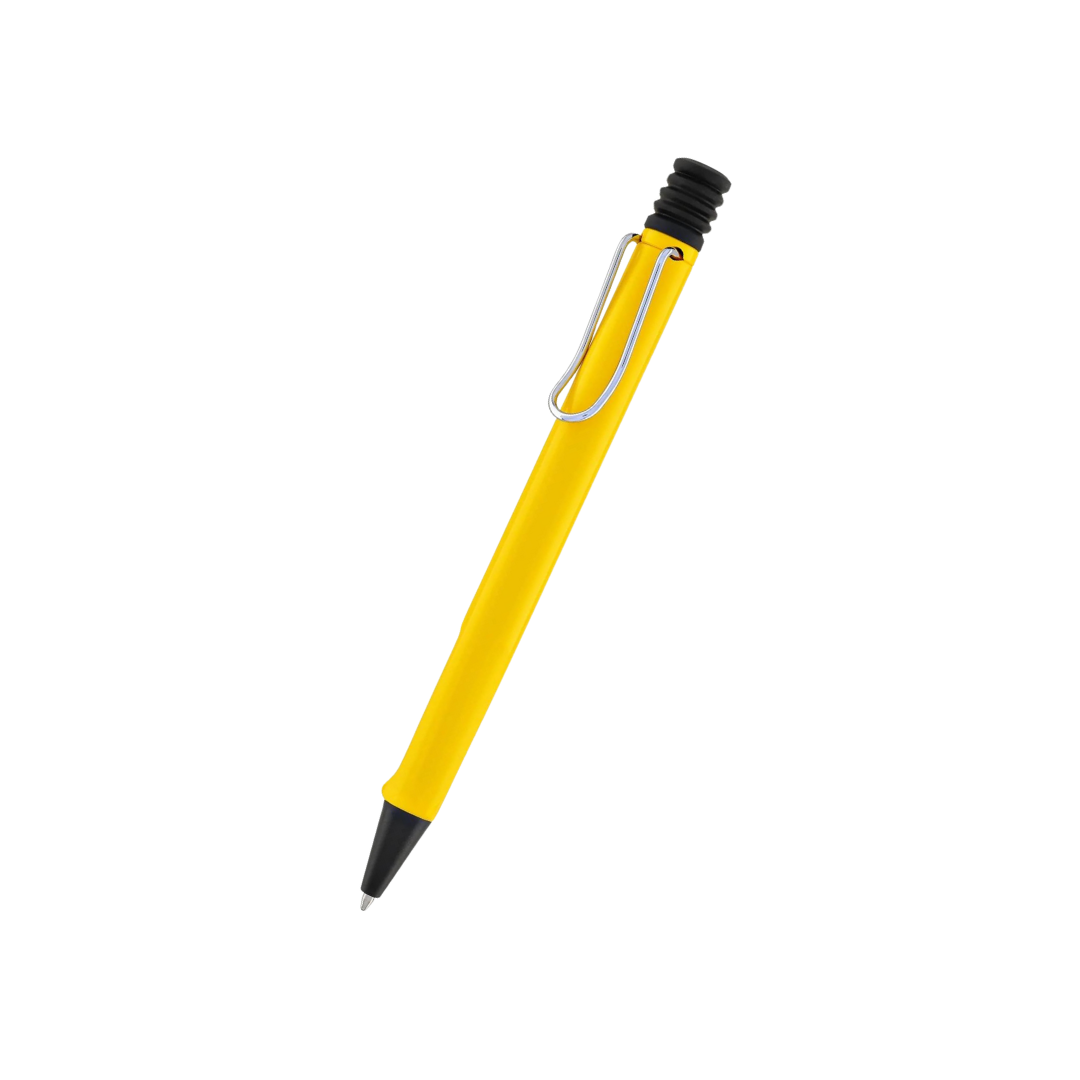 Lamy Safari Ballpoint Pen Yellow — capped