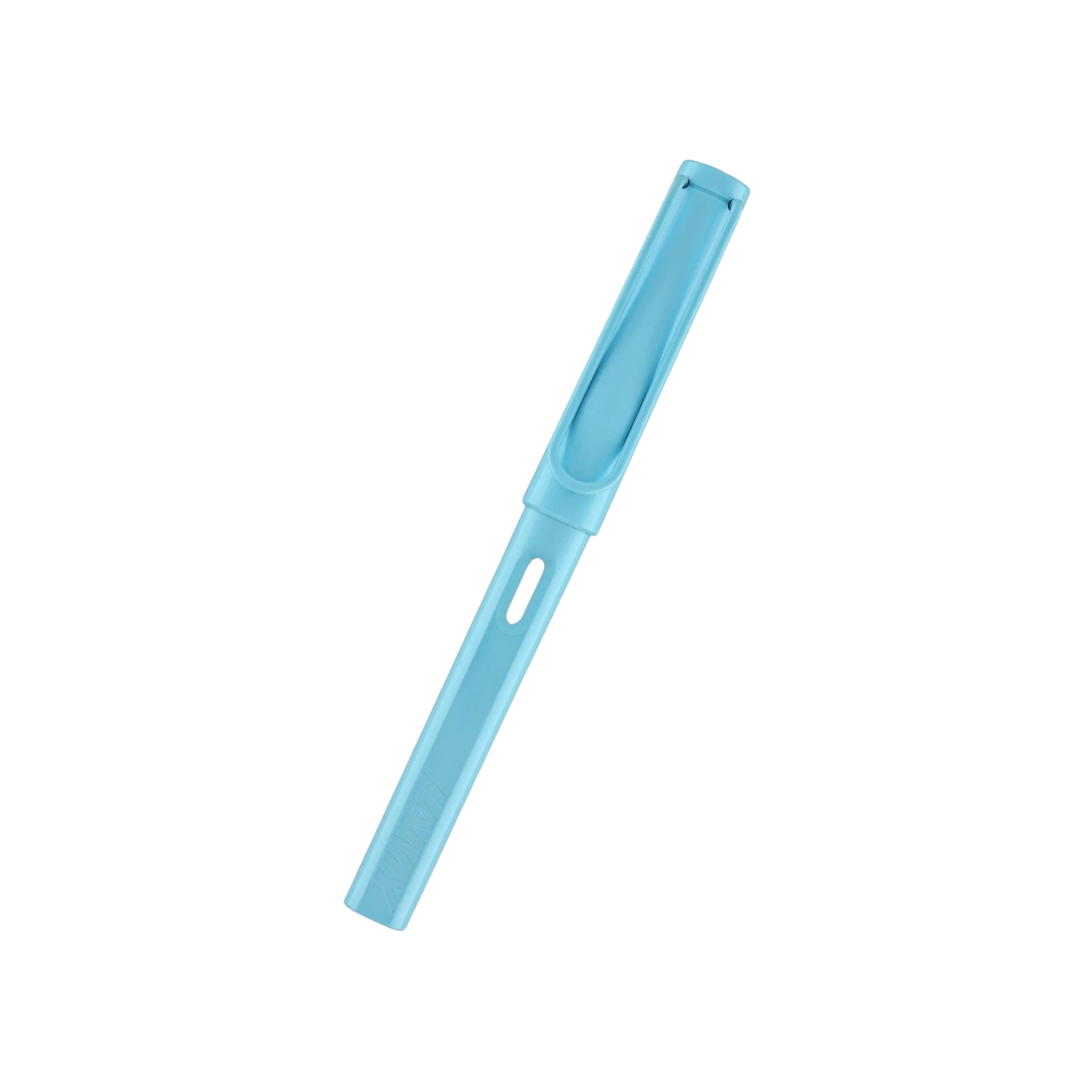 LAMY Safari Deelite Fountain Pen in Aqua Sky (Special Edition) — Lamy fountain pen — precision nib writing instrument, at Cityluxe Singapore stationery store