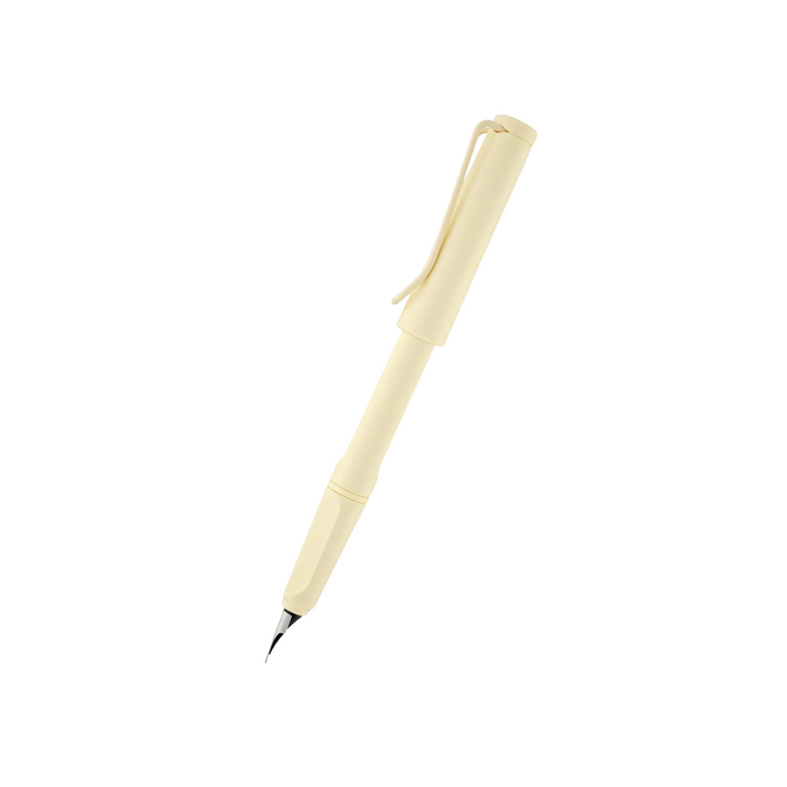 Lamy Safari Cream Fountain Pen (Special Edition 2022) — Lamy fountain pen — precision nib writing instrument, at Cityluxe Singapore stationery store