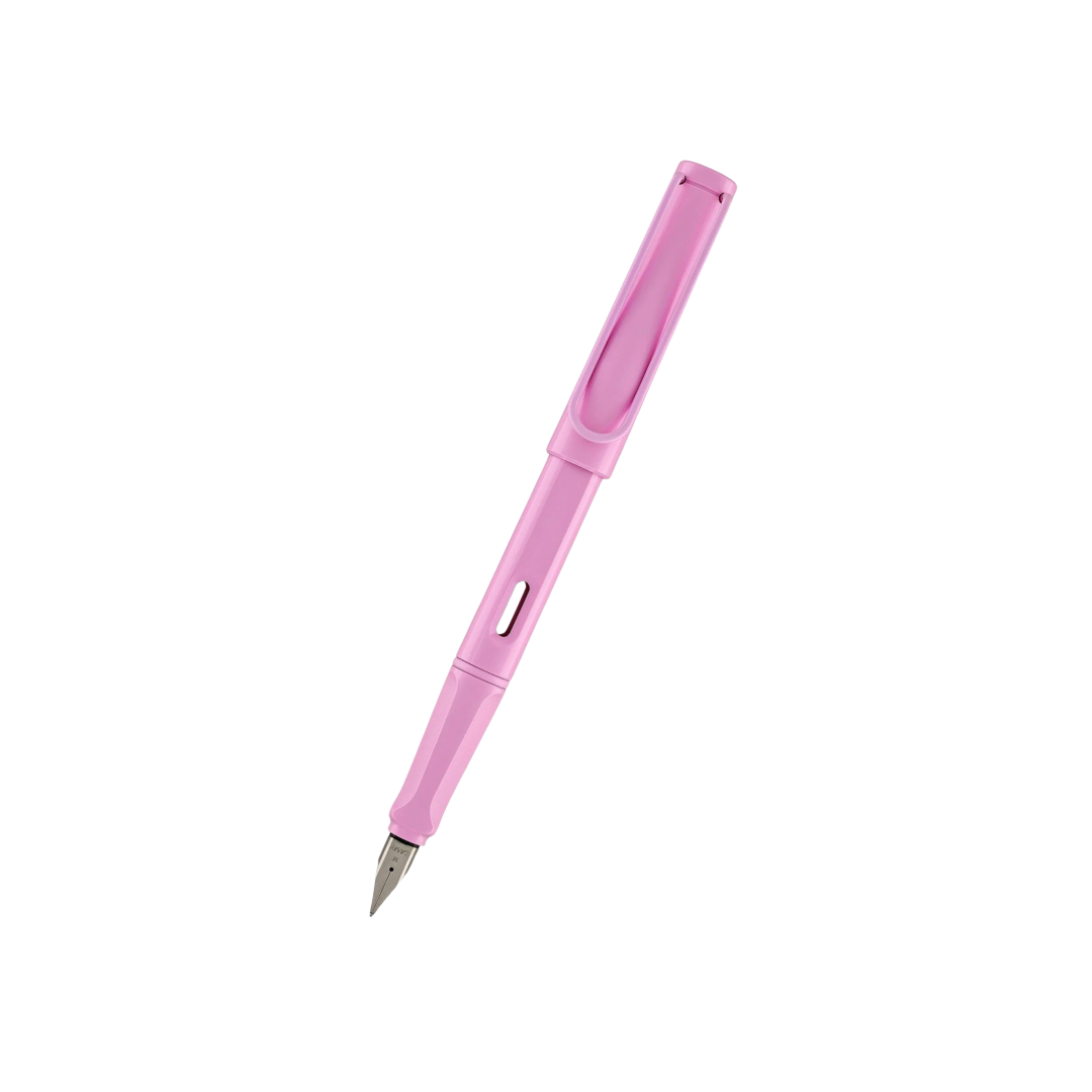 LAMY Safari Deelite Fountain Pen - Light Rose (Special Edition) — nib close-up
