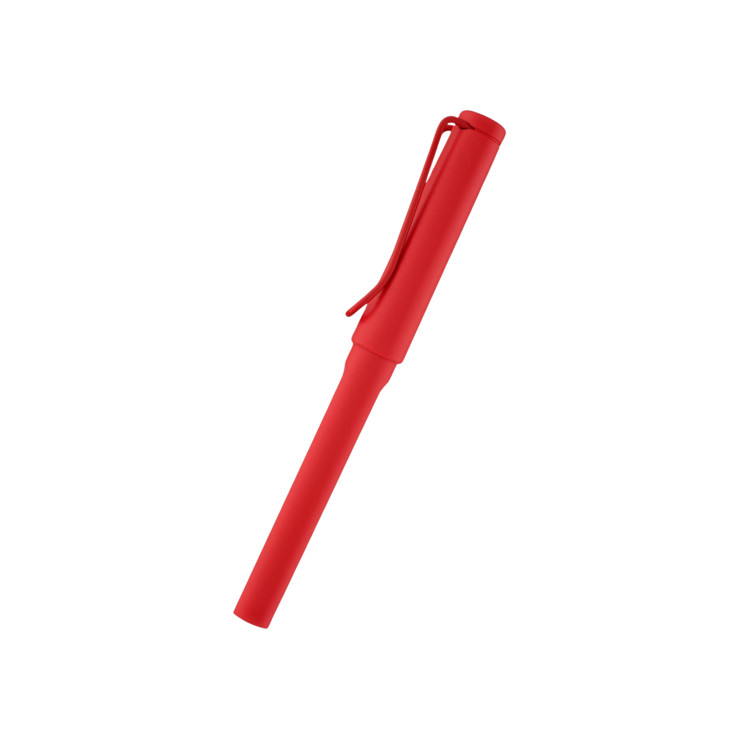 Lamy Safari Strawberry Fountain Pen (Special Edition 2022) — Lamy fountain pen — precision nib writing instrument, at Cityluxe Singapore stationery store