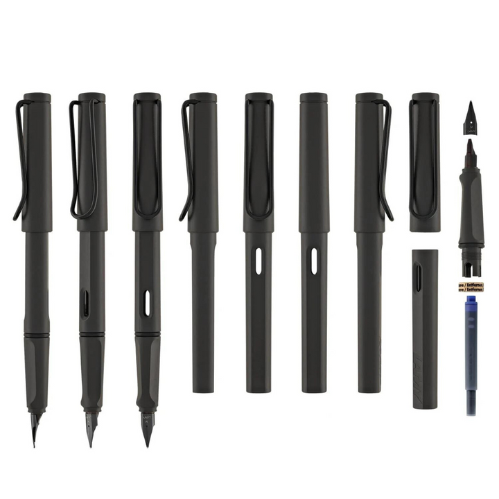 Lamy Safari Fountain Pen Umbra — Lamy fountain pen — precision nib writing instrument, at Cityluxe Singapore stationery store
