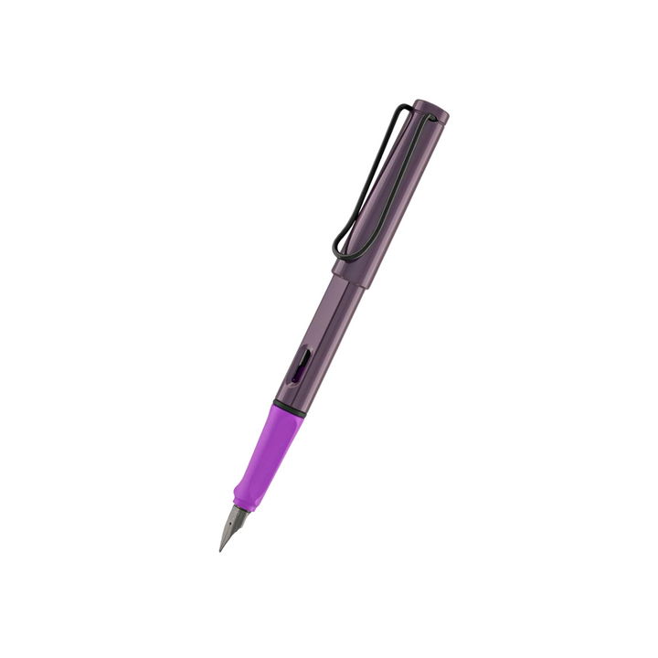 LAMY 0D8 Safari Fountain Pen - Violet Blackberry [Pre-Order] — capped