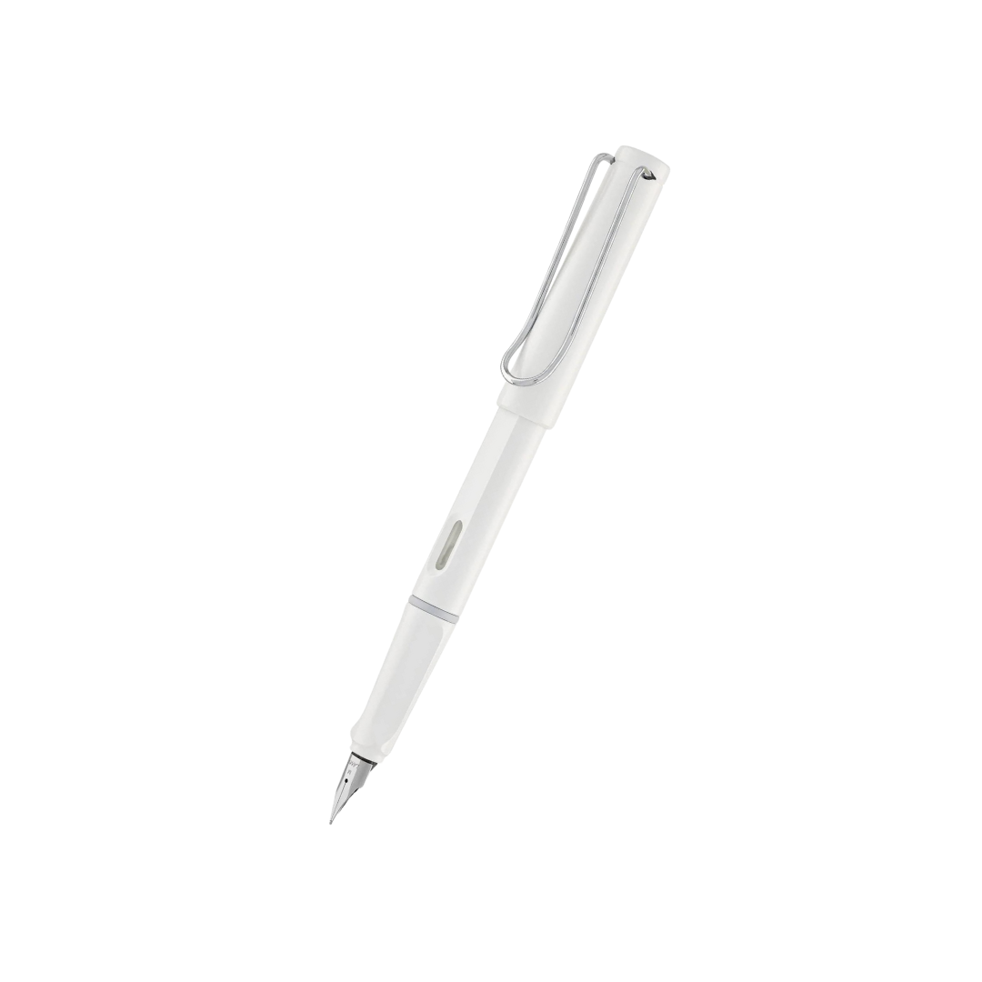 Lamy Safari Fountain Pen White — capped