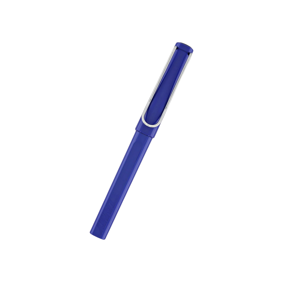 Lamy Safari Rollerball Pen Blue — with packaging