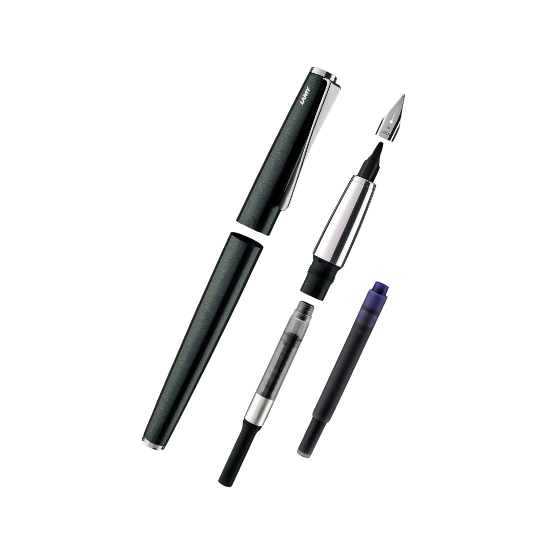 Lamy Studio Fountain Pen Black Forest (Special Edition 2021) — Lamy fountain pen — precision nib writing instrument, at Cityluxe Singapore stationery store