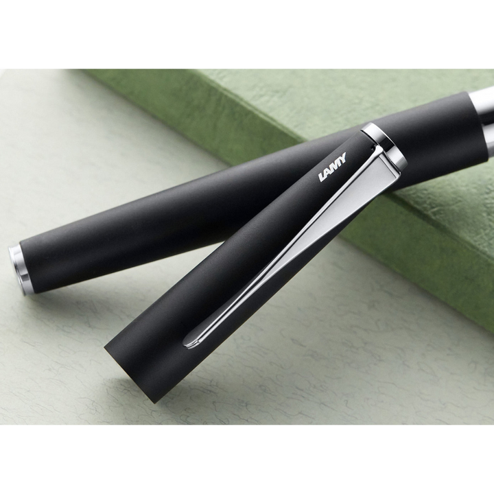Lamy Studio Fountain Pen Black — flat lay