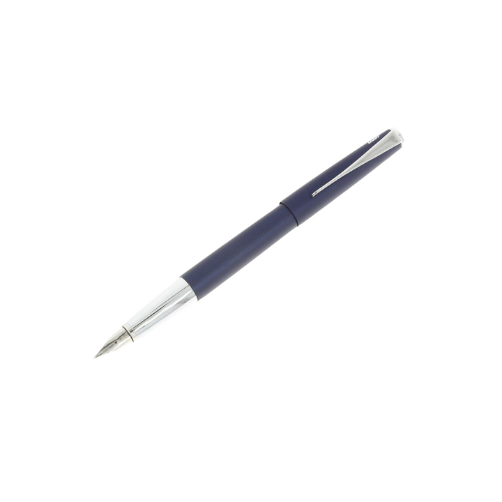 Lamy Studio Fountain Pen Imperial Blue — flat lay