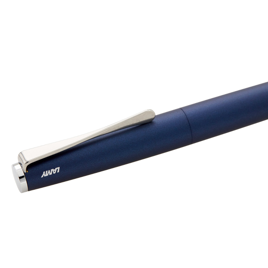 Lamy Studio Fountain Pen Imperial Blue — flat lay