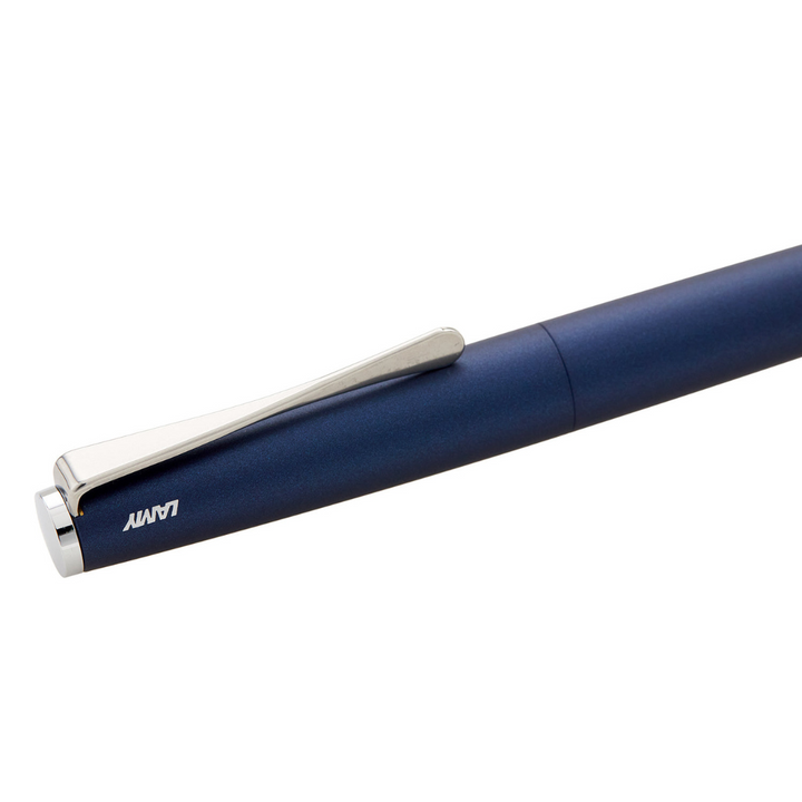 Lamy Studio Fountain Pen Imperial Blue — flat lay