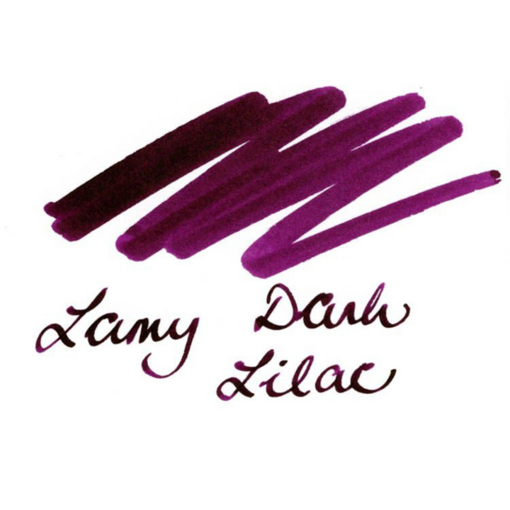 Lamy T52 50ml Ink Bottle - Dark Lilac — colour swatch on paper