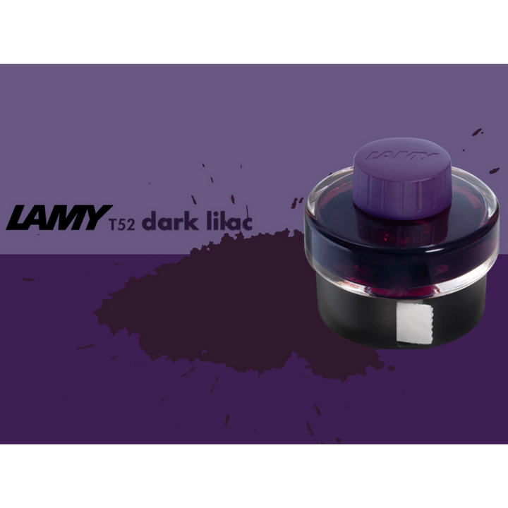 Lamy T52 50ml Ink Bottle - Dark Lilac — cap detail