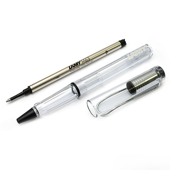 Lamy Vista Rollerball Pen — writing at an angle