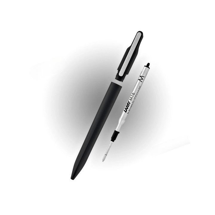 Lamy Xevo Ballpoint Pen Black — Lamy ballpoint pen — reliable smooth-writing everyday pen, at Cityluxe Singapore