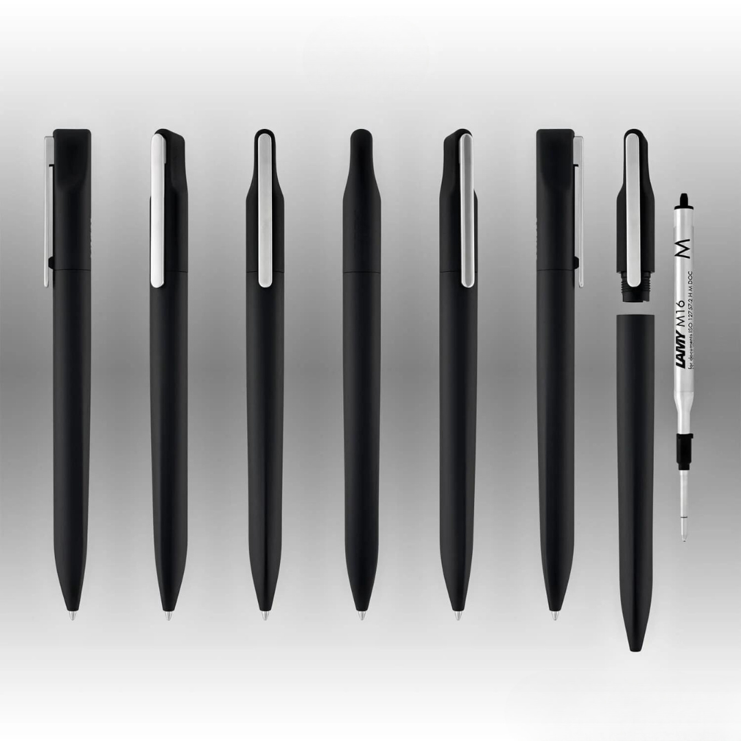 Lamy Xevo Ballpoint Pen Black — Lamy ballpoint pen — reliable smooth-writing everyday pen, at Cityluxe Singapore