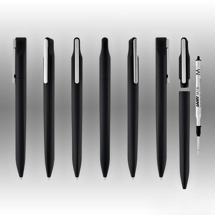Lamy Xevo Ballpoint Pen Black — Lamy ballpoint pen — reliable smooth-writing everyday pen, at Cityluxe Singapore