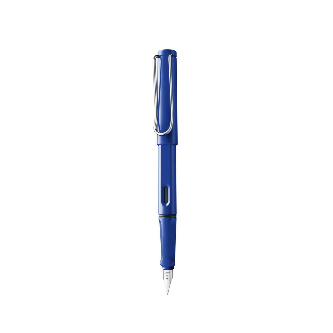 Lamy Safari Fountain Pen Blue — Lamy fountain pen — precision nib writing instrument, at Cityluxe Singapore stationery store