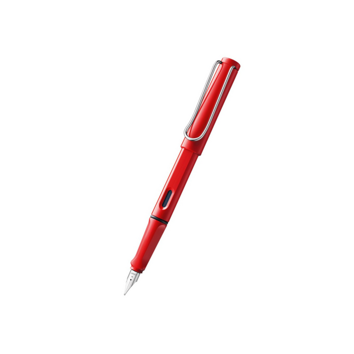 Lamy Safari Fountain Pen Red — with packaging