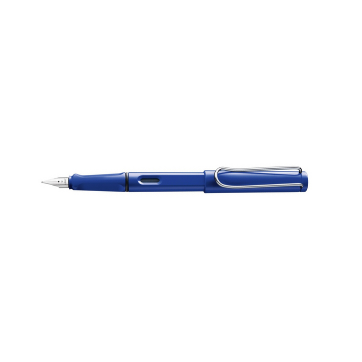 Lamy Safari Fountain Pen Blue — Lamy fountain pen — precision nib writing instrument, at Cityluxe Singapore stationery store
