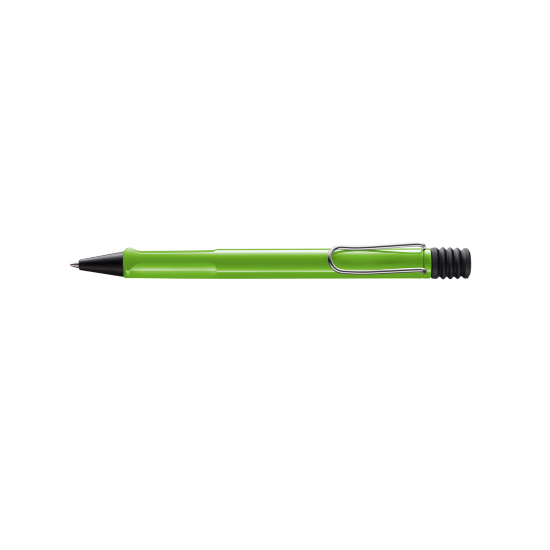 Lamy Safari Ballpoint Pen Green — Lamy ballpoint pen — reliable smooth-writing everyday pen, at Cityluxe Singapore