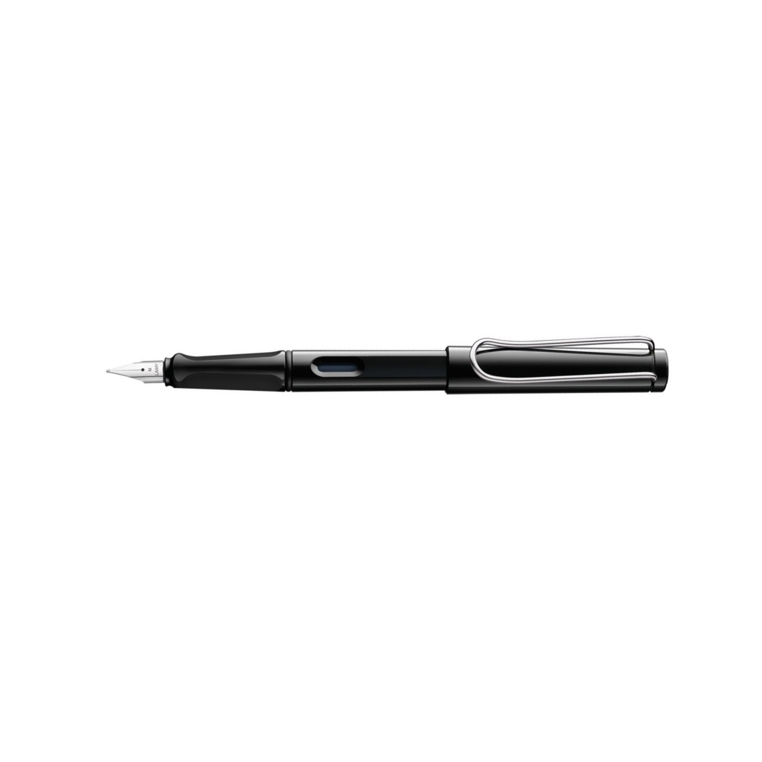 Lamy Safari Fountain Pen Black — Lamy fountain pen — precision nib writing instrument, at Cityluxe Singapore stationery store