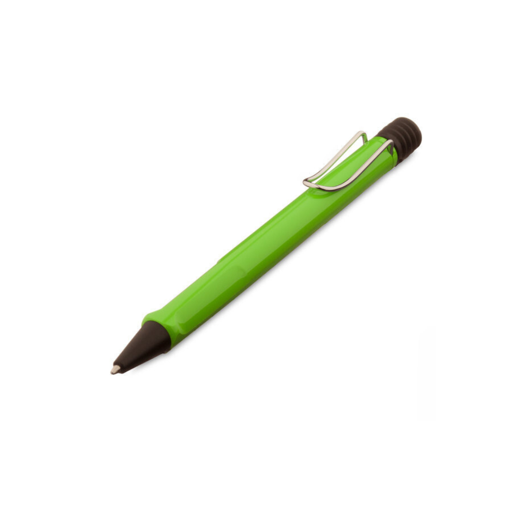 Lamy Safari Ballpoint Pen Green — Lamy ballpoint pen — reliable smooth-writing everyday pen, at Cityluxe Singapore